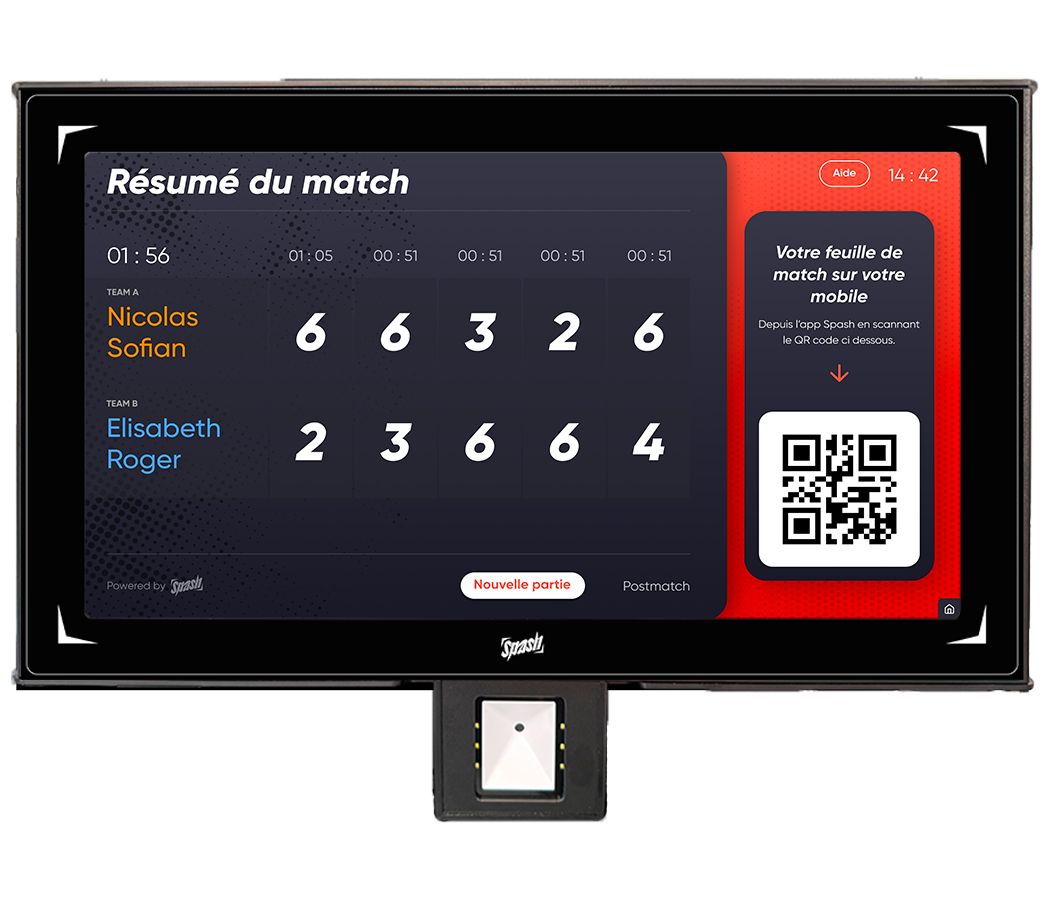 Interface fin de match